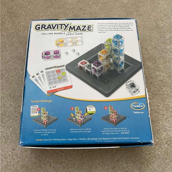 Gravity Maze - Falling Marble - Logic Game - Think Fun - Picture 5 of 6